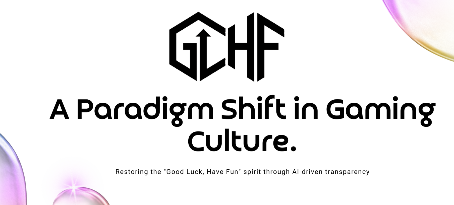 GLHF Prosocial Gaming Platform